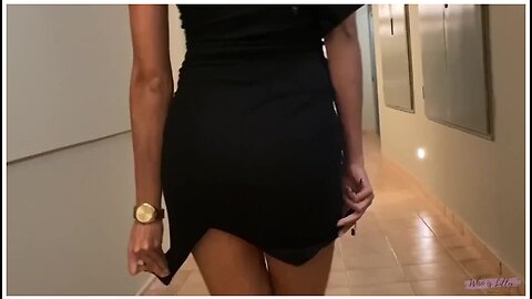 Please Fuck Me Hard In This Sexy Tiny Black Dress
