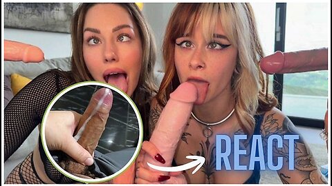 React: 2 Sluts Vs 5 Dicks - Dildo Review Turned Into Deepthroat Battle Sallydinosaur & Shaiden Rogue