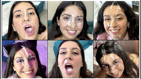Best Cum On Face Compilation - 21 Cumshots!