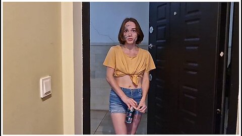 Neighbor Upstairs Part 1 ( Came To Take A Shower And Suck A Dick)