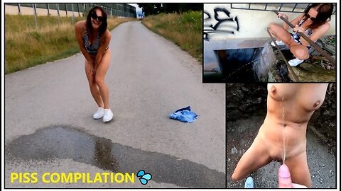 Outdoor Pissing Compilation