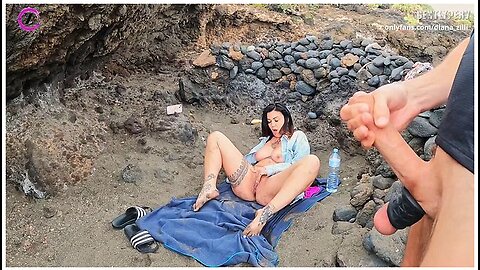Hot Sex With A Random Stranger On Nudist Beach - Full Video On My Of