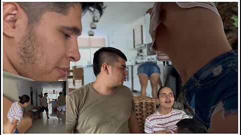 Mi Esposo Me Deja Sola En Casa Con El Pintor Y Le Enseno Mi Talento Oculto