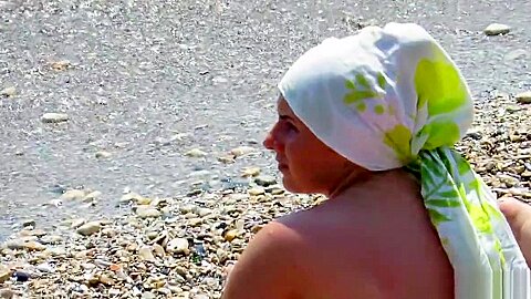 Nice Tits Bikini beach Teens Tanning Topless Voyeur HD Video