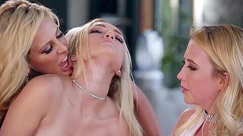 Samantha Rone’s Lesbian Threesome: Big Tits & Sensual Passion