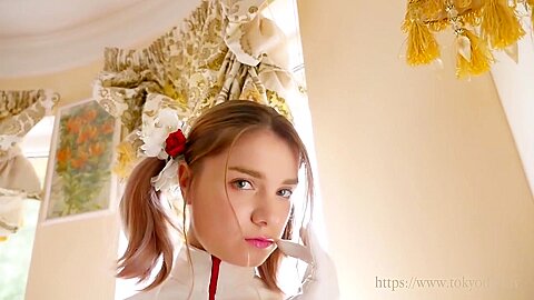 Mistress Alice N Teases Herself in Latex, Leaving Nothing to the Imagination