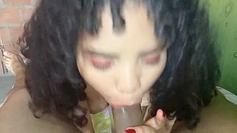 Gave My Best Friends Girlfriend A Facial While He Was At Work, She Girl Horny