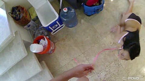 Sabrina Banks. Crawling To His Cock - POVD